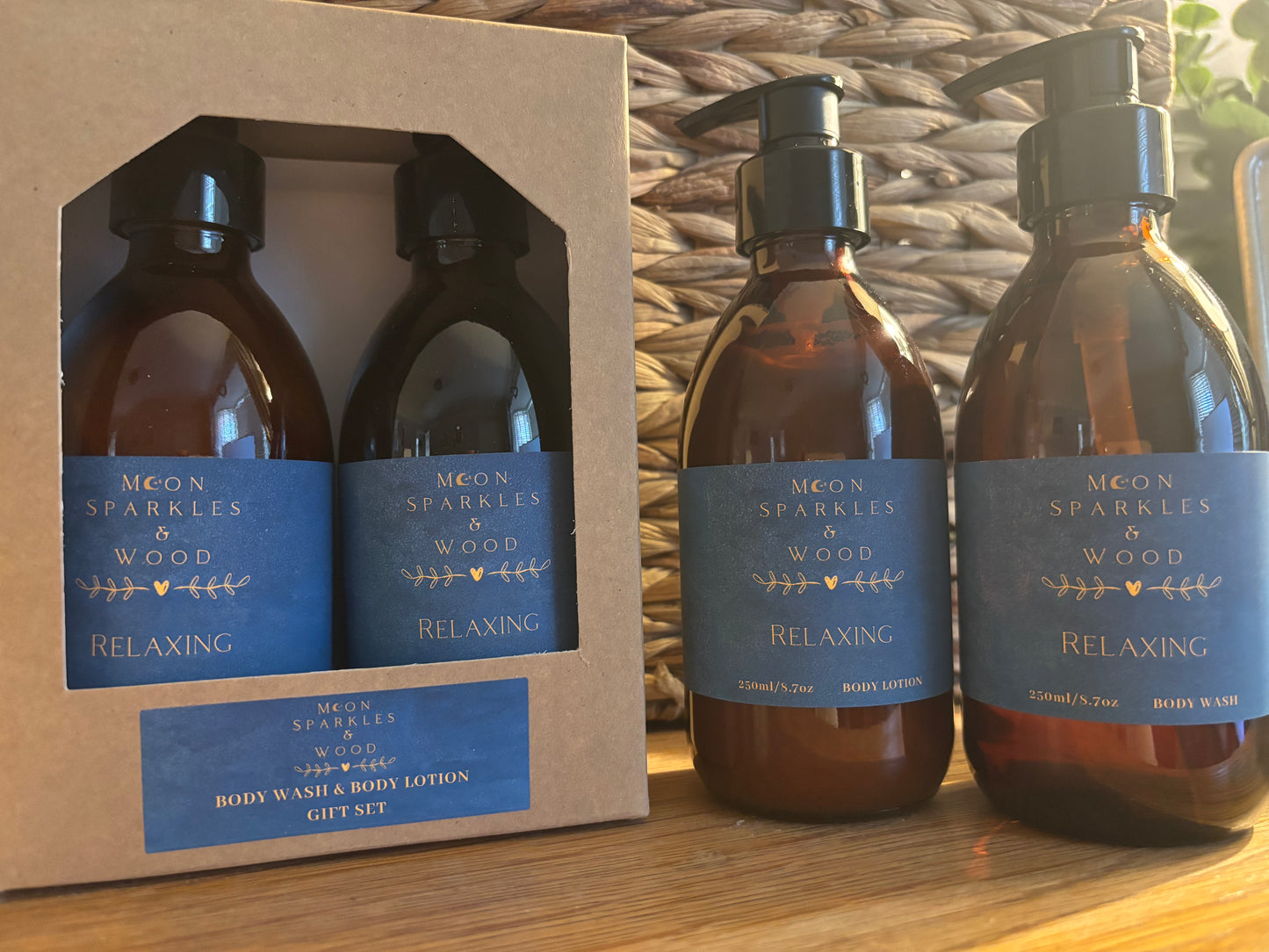 Relaxing Body Care Gift Set – Body Wash & Lotion