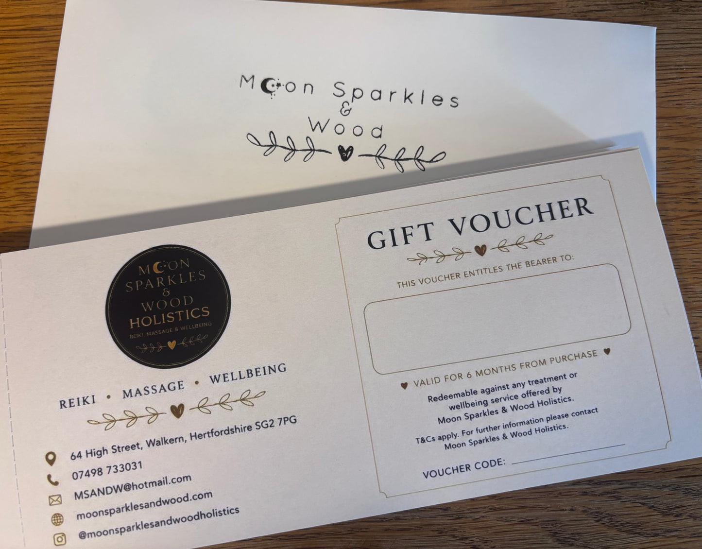 Gift voucher
