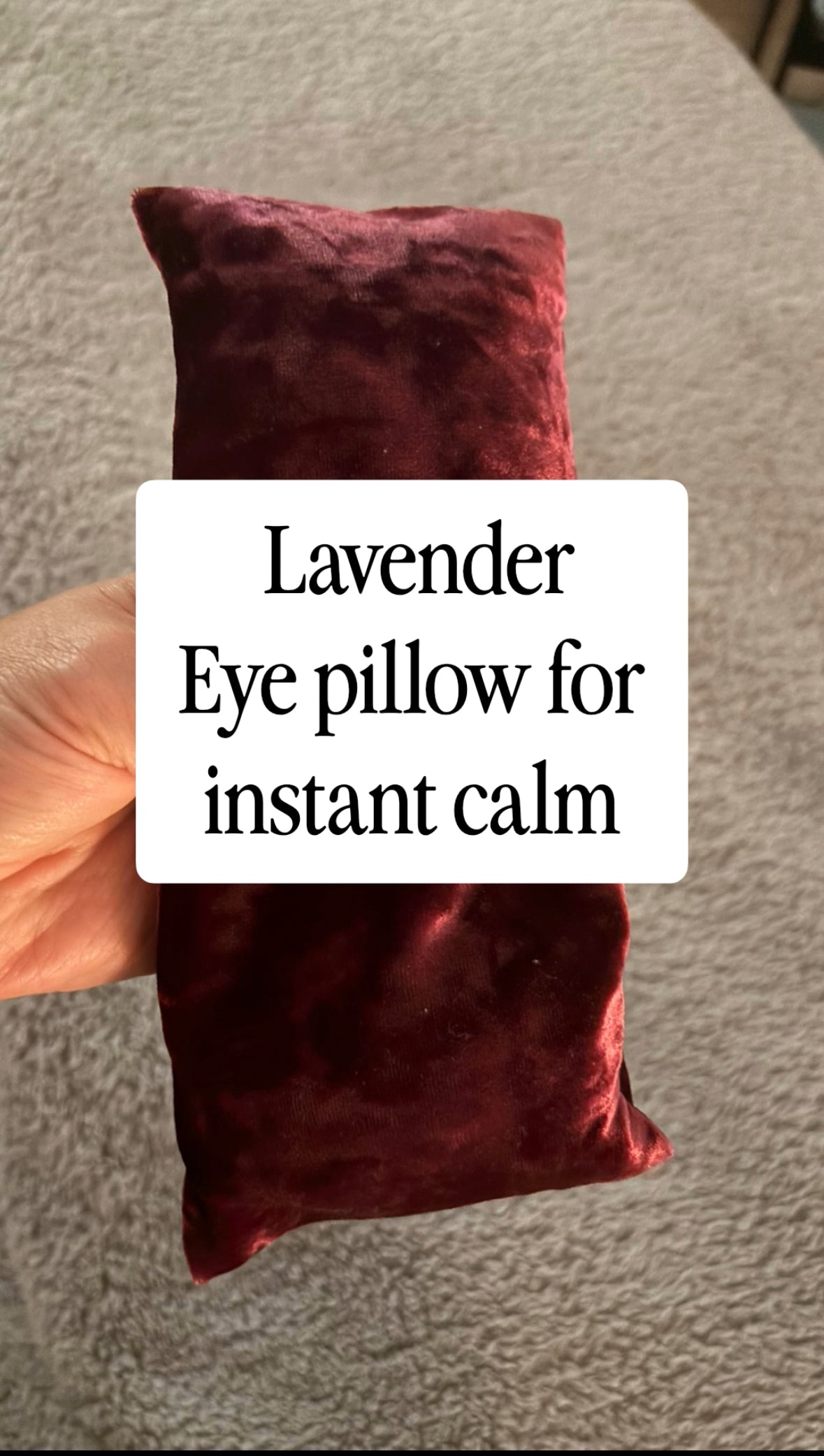 Lavender Eye Pillow 